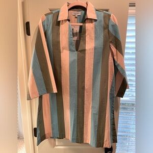 Olivia James the Label striped dress M